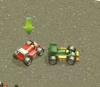 Small cars race on small roads