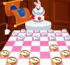Checkers with rabbit